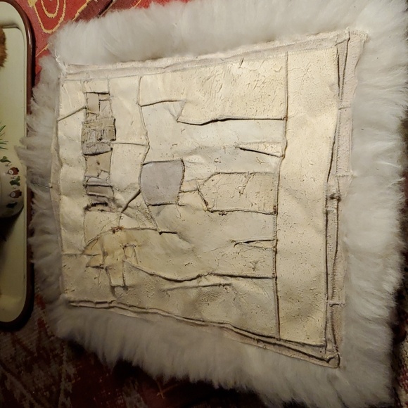 ❣️RESERVED❣️Authentic Llama Fur Wall Hanging PERU - Picture 6 of 9